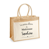 Sac en jute personnalisé