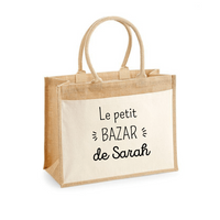 Sac en jute personnalisé