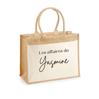 Sac en jute personnalisé