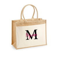 Sac en jute personnalisé