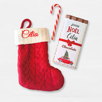 Chaussette de Noël personnalisée