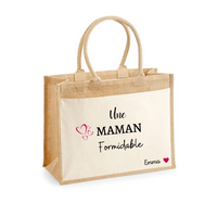 Sac en jute personnalisé