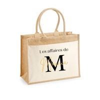 Sac en jute personnalisé