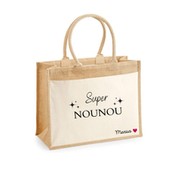 Sac en jute personnalisé