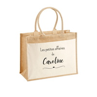 Sac en jute personnalisé